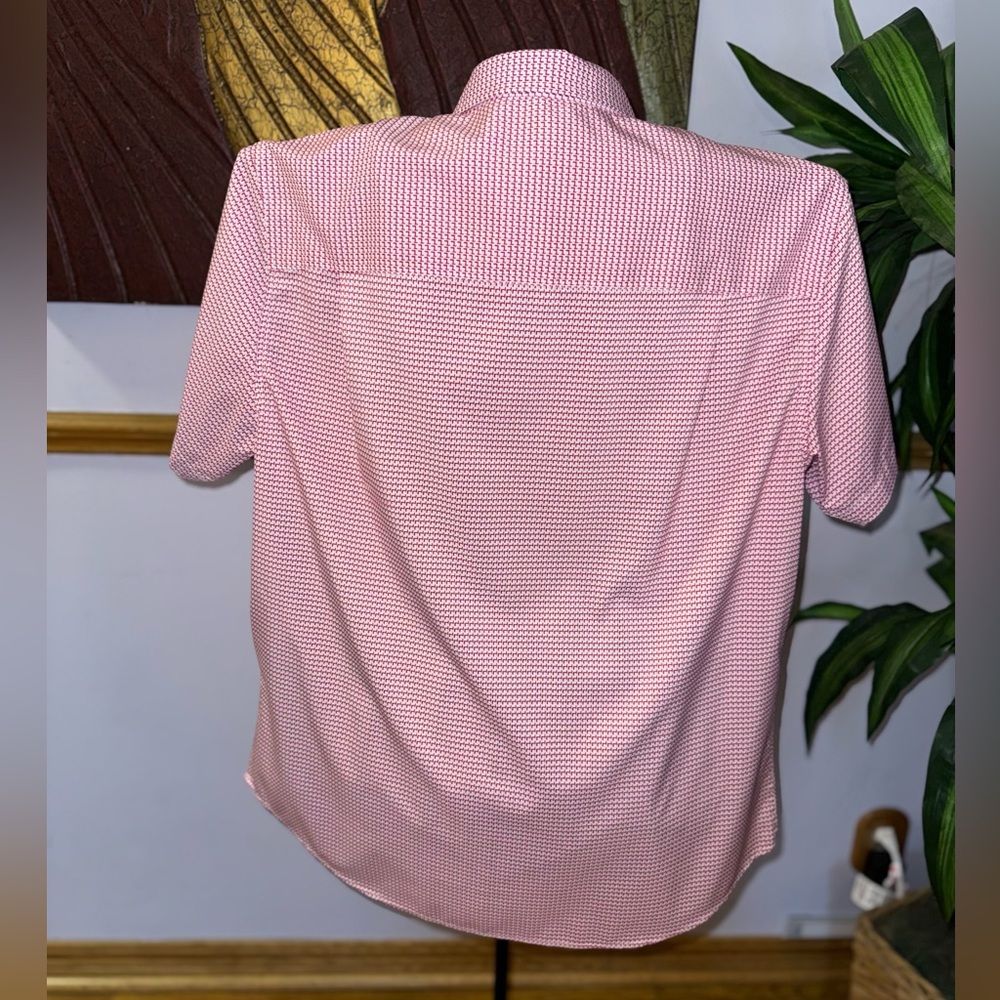 Stylish Patterned Men's Button Down Shirt - image 3